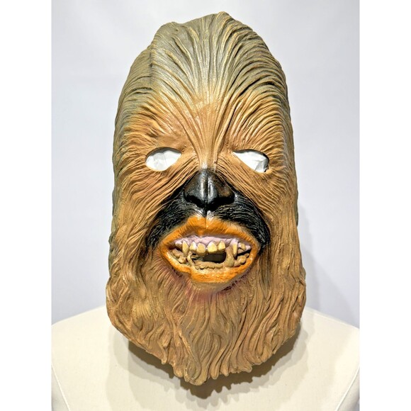 2010 Official Lucasfilm Star Wars Chewbacca Wookiee Latex Mask Halloween (A5) - Picture 3 of 11